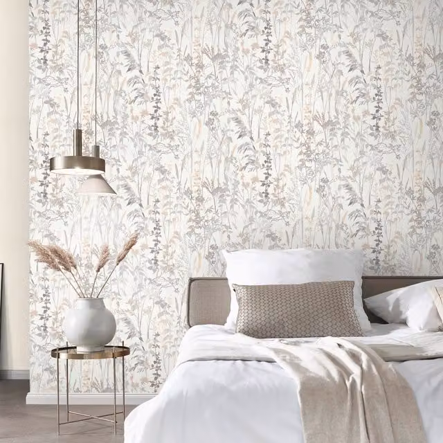 Erismann Meadow Floral Elegant Botanical Wallpaper in Multicolour