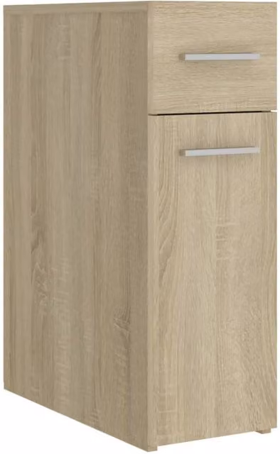 Berkfield Home Apothecary Cabinet in Sonoma Oak, Light Brown, W/D/H: 45.5 x 20 x 60 cm – 1