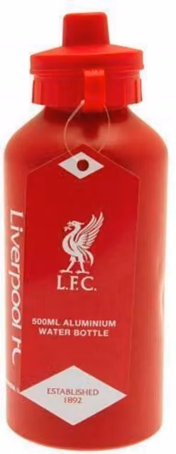 Liverpool FC Matte Aluminium 500ml Bottle in Red and Green – 2