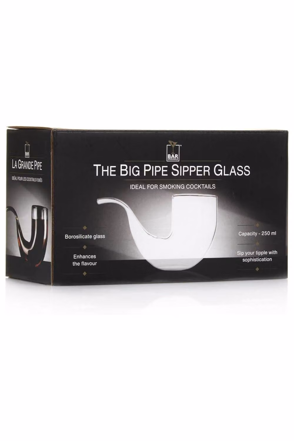Bar Originale The Big Pipe Sipper Glass in Transparent – 4