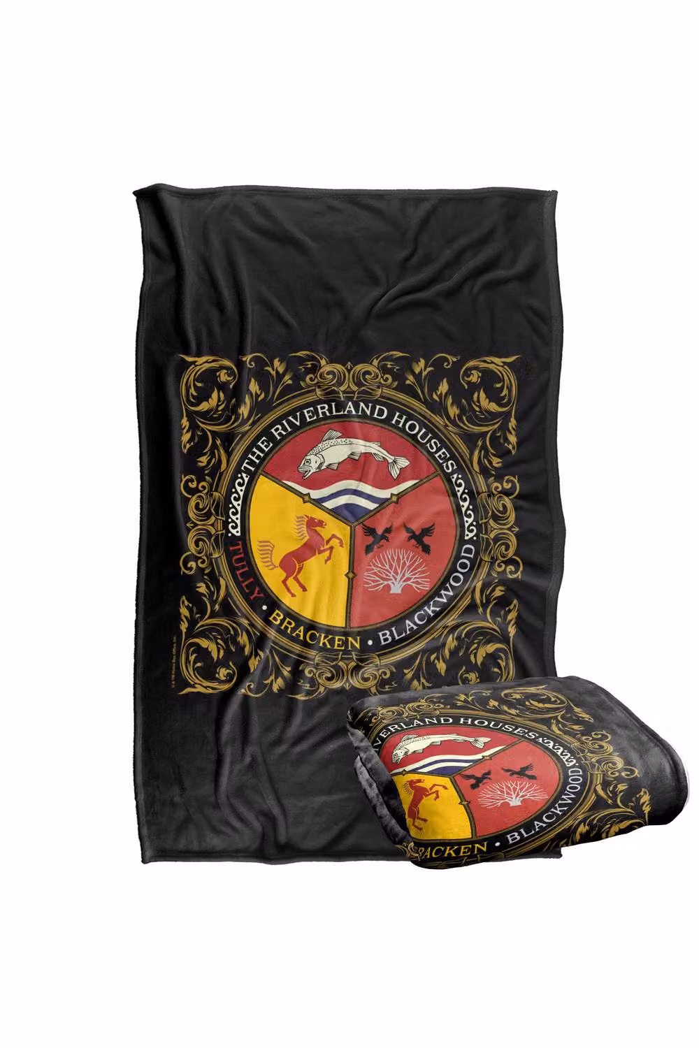 Warner Bros. Game of Thrones Riverland Houses Super Soft Fleece Throw Blanket, Multicolour, W: 127.0 cm x D: 152.4 cm x H: 152.4 cm – 7