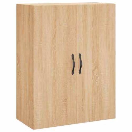 vidaXL Wall Mounted Cabinet in Sonoma Oak, W/D/H: 69.5 x 34 x 90 cm