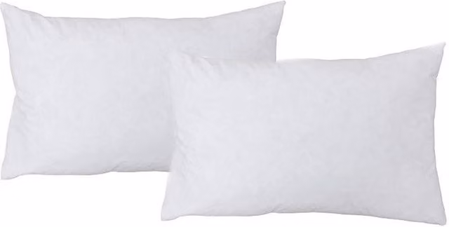 KDMK Eco Friendly White Rectangular Cushion Inner Made from Recycled PET Polyester