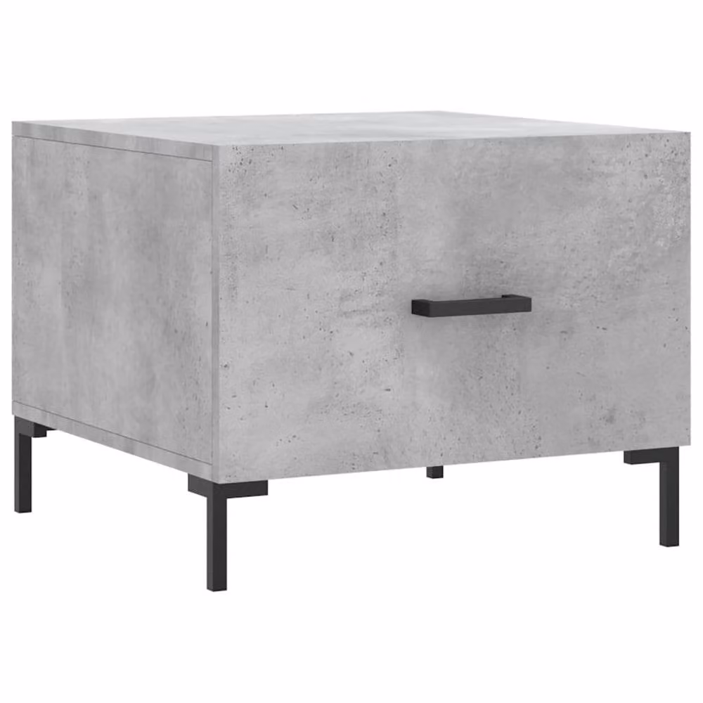 Berkfield Home Decorative Coffee Table in Concrete Grey, W/D/H: 50 x 50 x 40 cm – 2