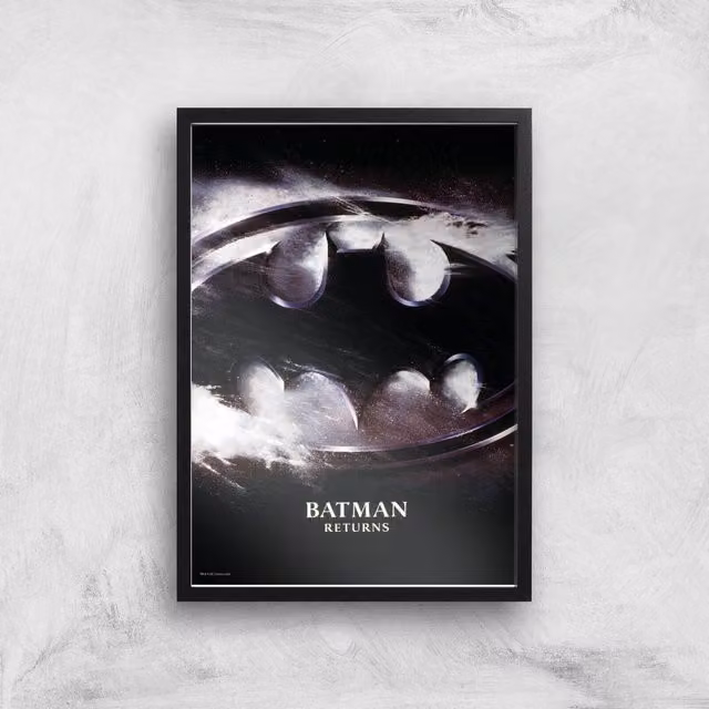 Batman Returns Multicolour Giclee Art Print Paper Poster A2