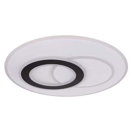 Globo Lighting Smartlight LED Ceiling Light with Remote Control, Dimmable CCT Night Light, White, Diameter: 70 cm