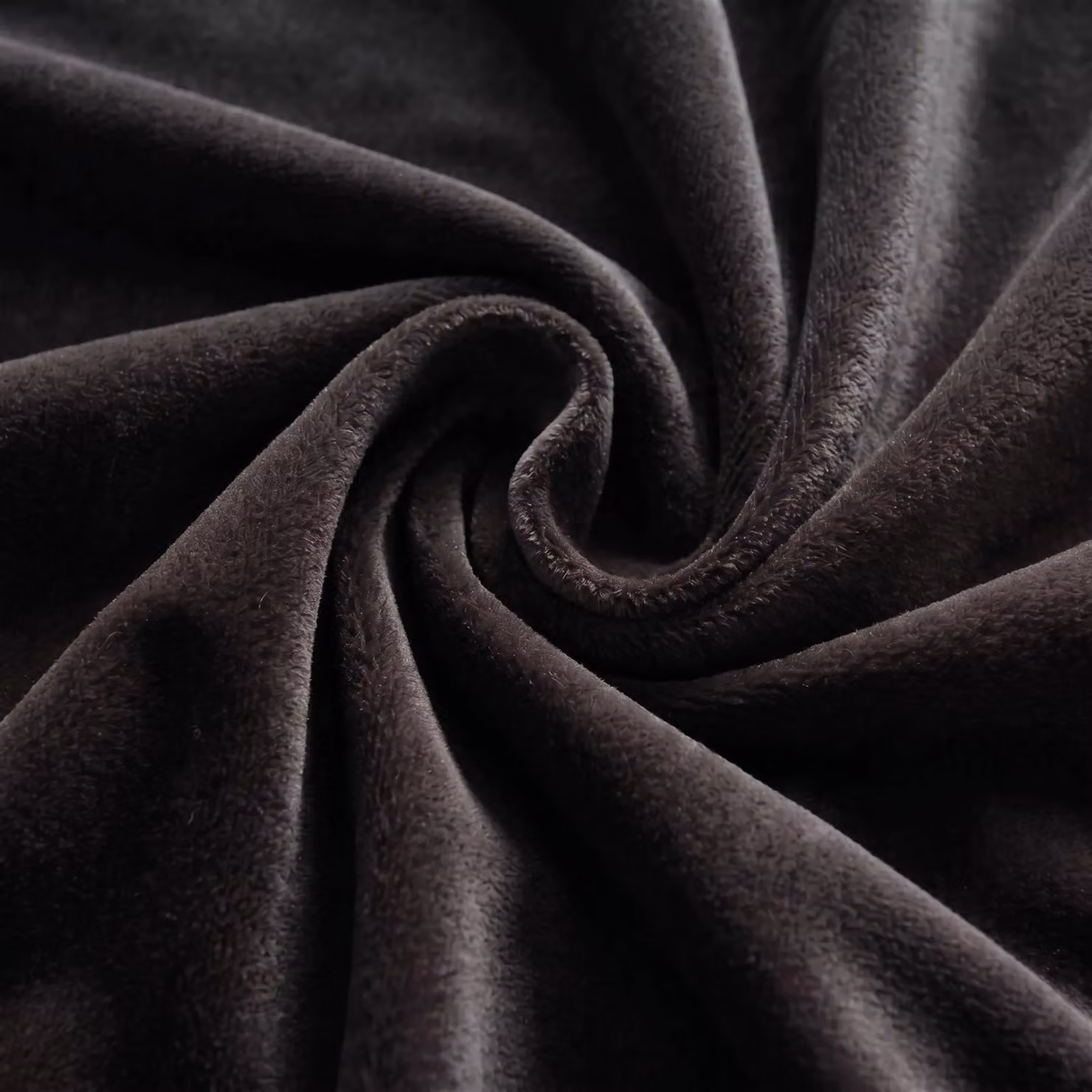 Luxor Living Black Velvet Thermal Blackout Eyelet Curtains, Pair, Black, Width: 229 cm, Drop: 229 cm – 2