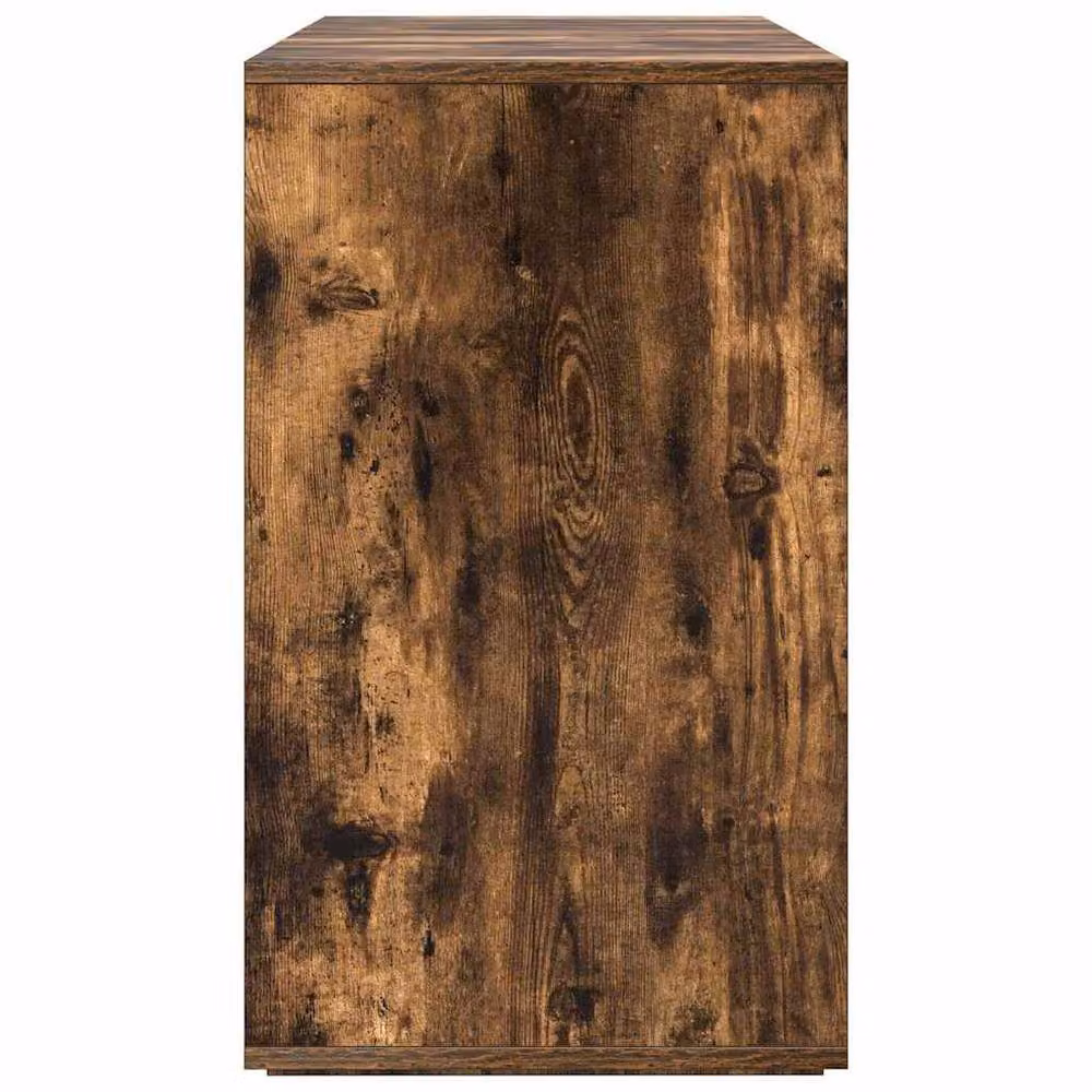 Berkfield Home Smoked Oak Sideboard in Brown, W/D/H: 120 x 41 x 75 cm – 4