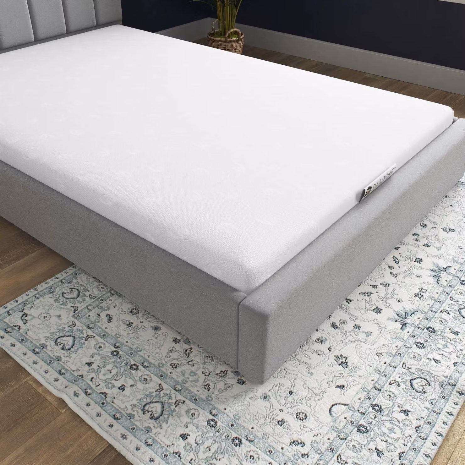 DS Living Pureflex Orthopaedic Memory Foam Childrens Mattress, White, W/D/H: 135 x 190 x 12.7 cm – 2