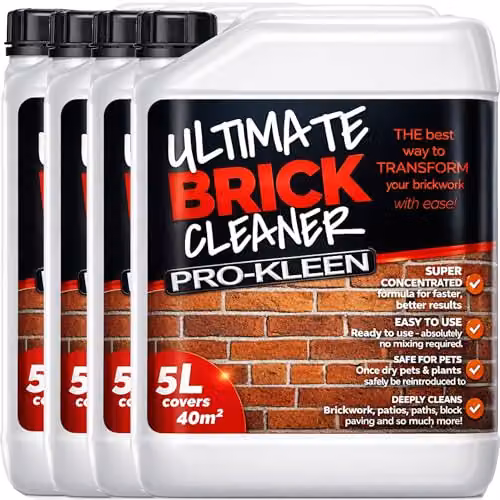 ProKleen Ultimate Brick Cleaner Concentrated Formula, 4 x 5L – 6