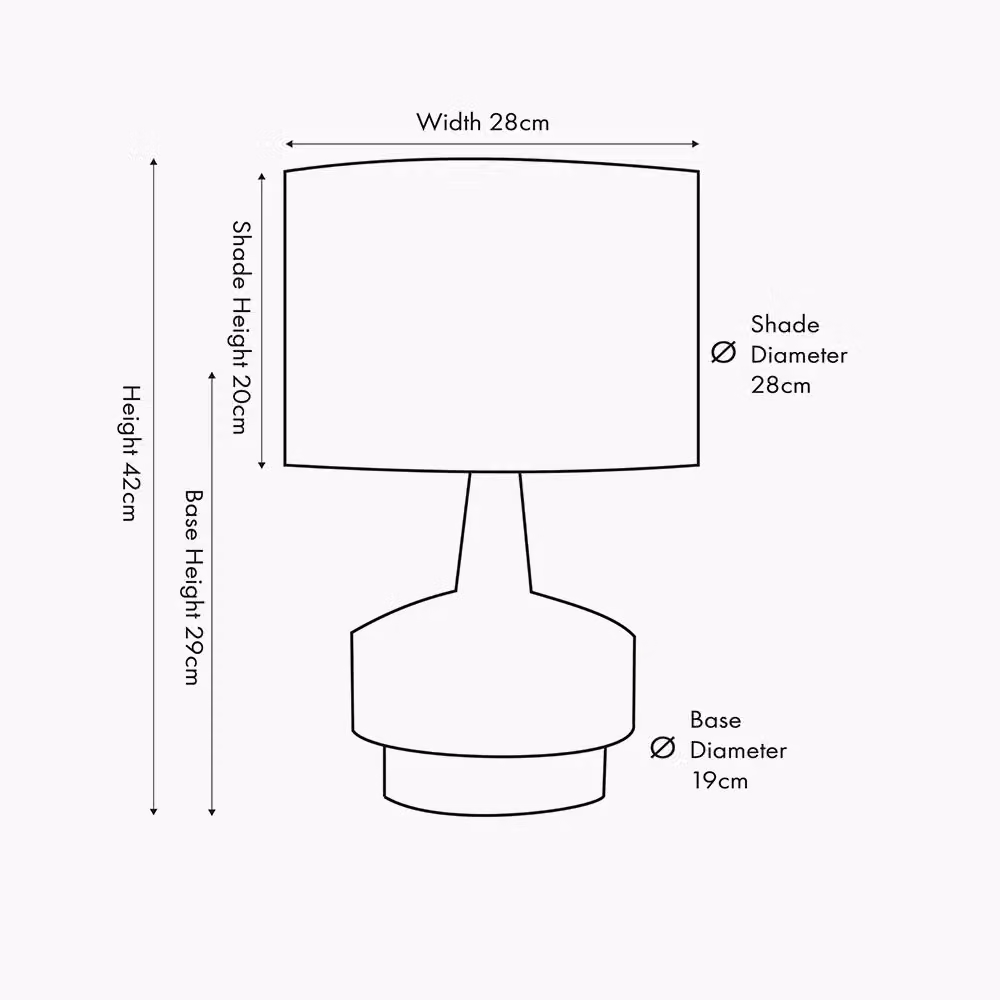 Ruma Elio Set of 2 White and Wood Effect Textured Ceramic Table Lamps – 2