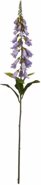 Hill Interiors Natural Garden Collection Foxglove Artificial Plant in Purple