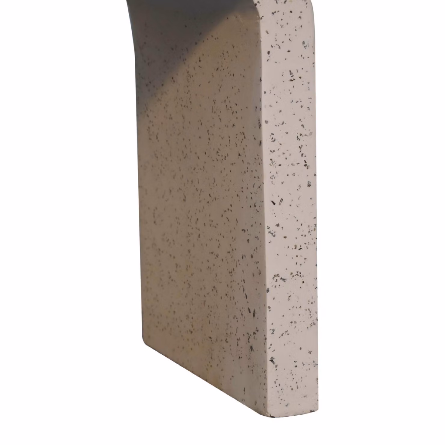 Aosom UK Solid Mango Wood Coffee Table with Hand-painted Terrazzo Top in Brown and White, W/D/H: 70 x 30 x 45 cm – 3