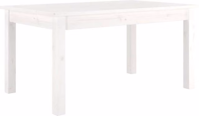 Berkfield Home White Rustic Solid Pine Coffee Table W/D/H: 80 x 50 x 40 cm – 1