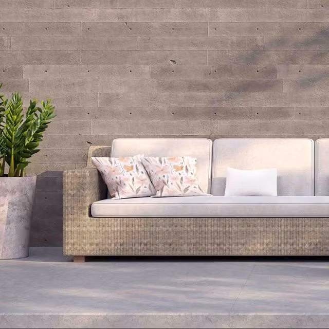 Benjamin Tate Design LTD Elegant Abstract Floral Outdoor Square Cushion, Pink, W/D/H: 60 x 60 x 60 cm