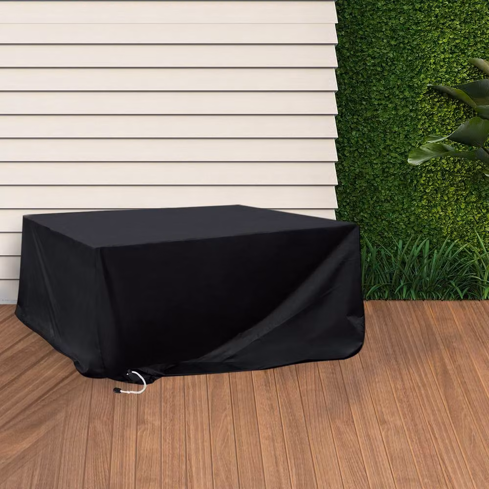 Marlow Waterproof Outdoor Furniture Cover with UV Protection, Black, 170 cm – 2