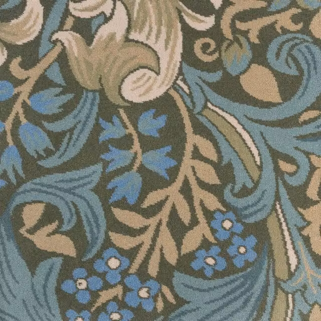 House of Hackney Golden Lily Magna Carpet in Verde Green