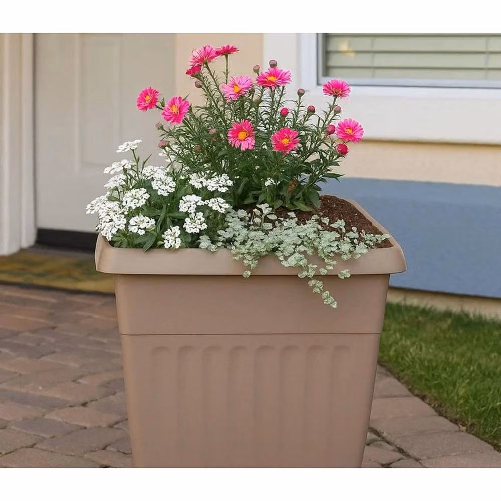 SPETLEK Ornamental Planter Pot in Beige – 2