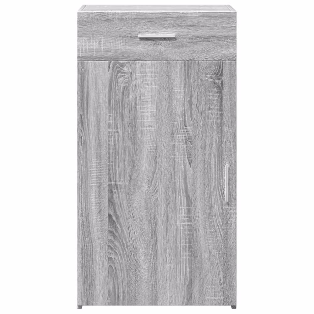Berkfield Home Grey Sonoma Sideboard in Matt Engineered Wood W/D/H: 50 x 42.5 x 93 cm – 3