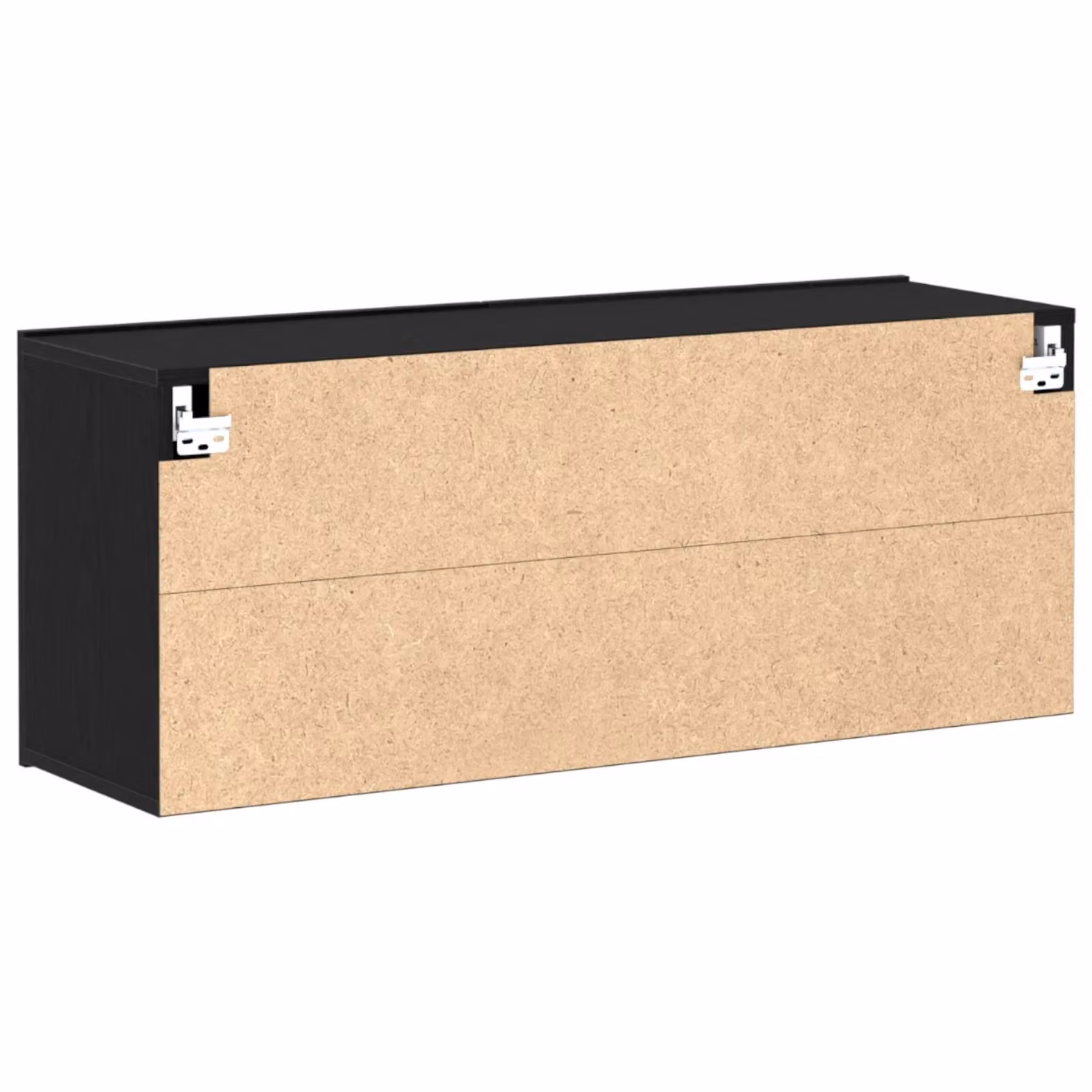 Berkfield Home Black Oak Wall Mounted TV Cabinet W/D/H: 100 x 30 x 41 cm – 5