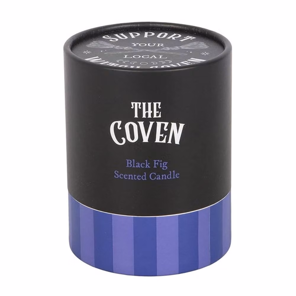 Uniqueful The Coven Black Fig Scented Glass Candle, 200g – 2