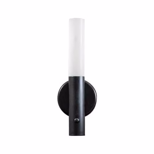 ValueLights Oakley Black Rechargeable Portable Wall Light with Motion Sensor and Warm White Night Light – 1