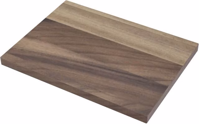 Balterley South African Walnut Wooden Chopping Board, Brown, W/D/H: 32.0 x 30.0 x 2.5 cm