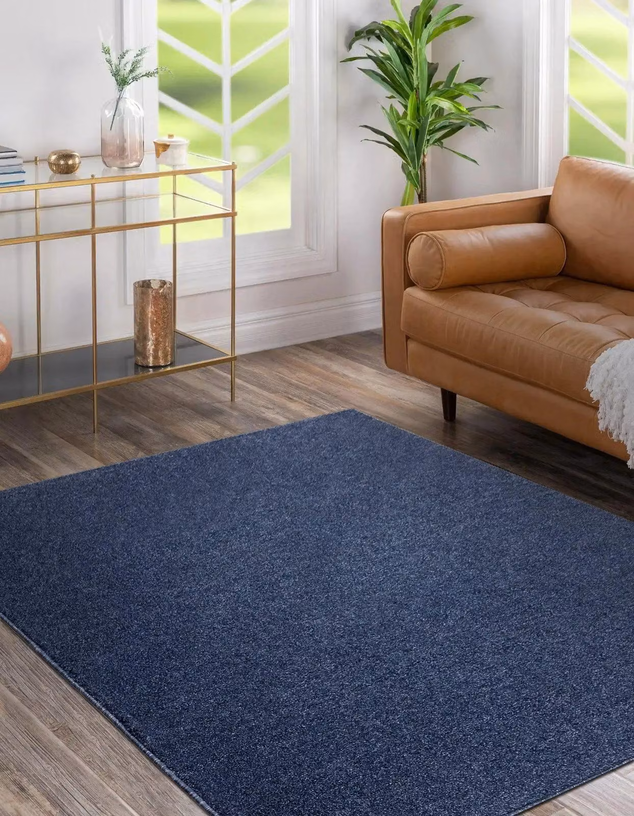 RugsX Softy Blue Modern Rectangular Rug, W: 200 cm, L: 290 cm – 4