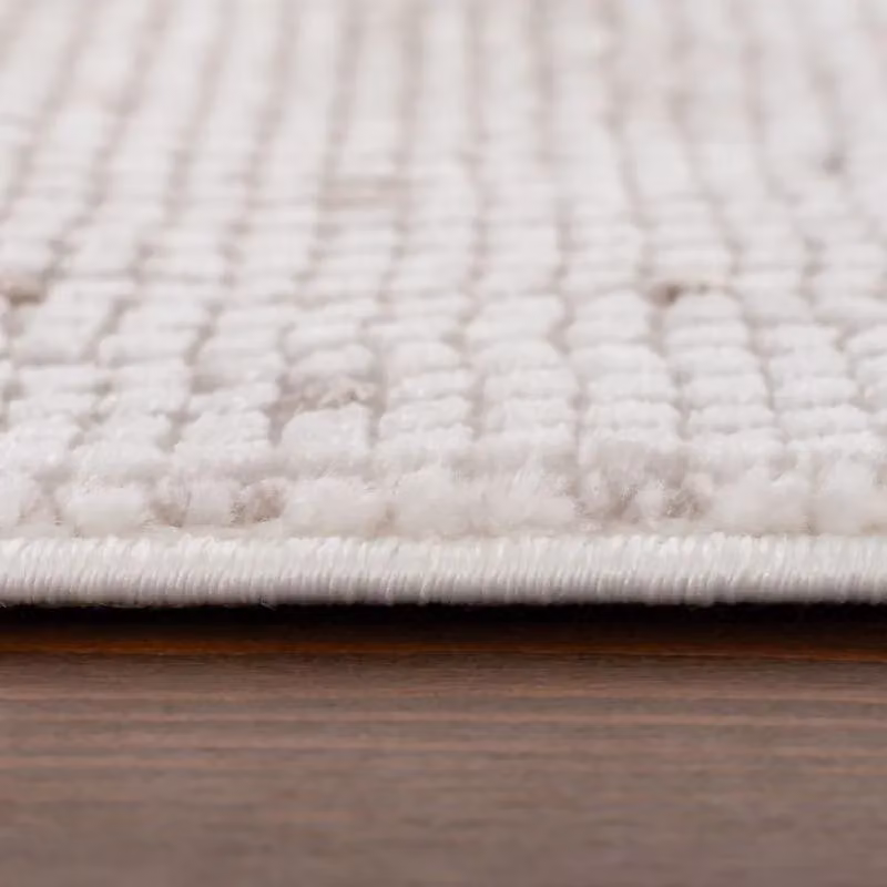 THE RUGS Carmel Modern Dotted Design Soft Pile Area Rug, Beige, W: 160 cm, L: 230 cm – 3