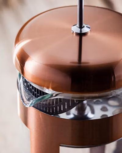 Judge Glass Cafetiere 1L Coffee Maker in Transparent and Bronze – 3