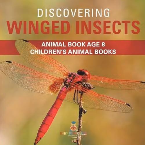Baby Professor Discovering Winged Insects Multicolour Childrens Animal Book