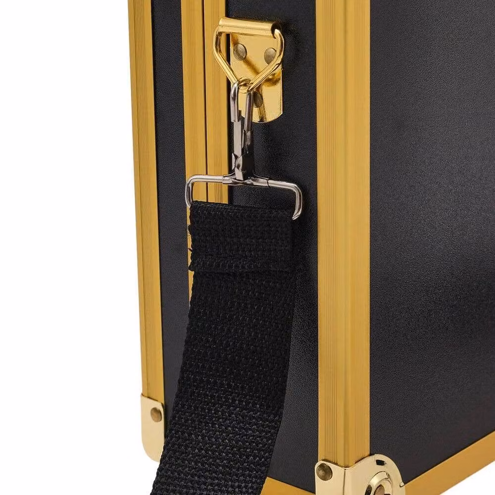 SPETLEK Single Tier Portable Barber Storage Case for Salon Clippers and Trimmers in Black – 5