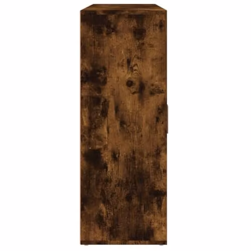 vidaXL Set of 3 Modern Sideboards in Smoked Oak Brown, Engineered Wood, W/D/H: 60 x 31 x 84 cm – 4