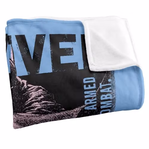 LOGOVISION Batman Forever Silky Touch Super Soft Fleece Throw Blanket, Multicolour, W: 152.4 cm x L: 152.4 cm – 2