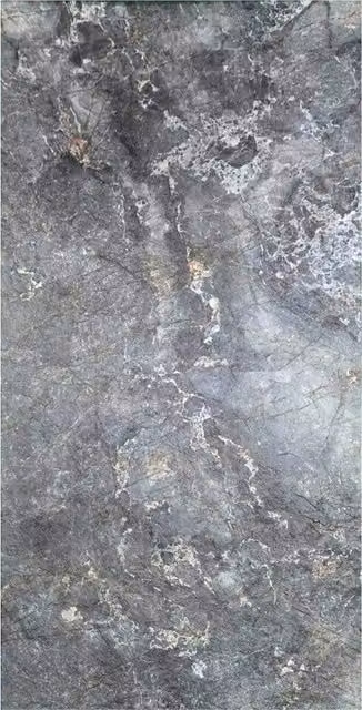Britwall Flexible Marble Look Polyurethane Wall Panel, Charcoal, W: 1200 mm, H: 600 mm, D: 3 mm, Pack of 2