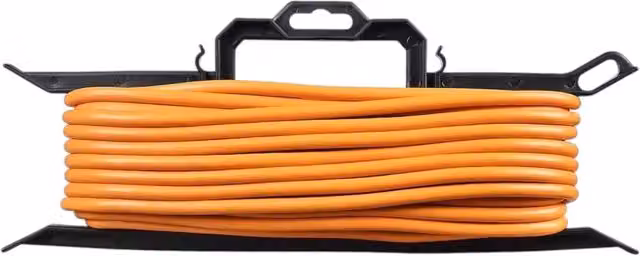Masterplug Outdoor Extension Lead in Orange and Black