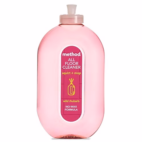 Method Wild Rhubarb Hard Floor Cleaner, 0.75 l, Pink