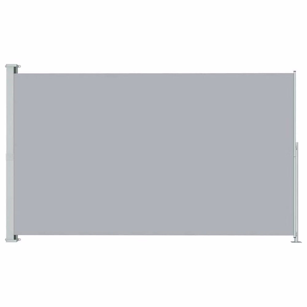 Berkfield Home Patio Retractable Side Awning in Grey, W/H: 180 x 300 cm – 2