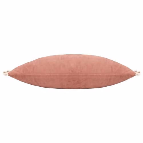 Wylder Tilly Peach Velvet Reversible Rectangular Cushion W/D/H: 50 x 30 x 30 cm – 4