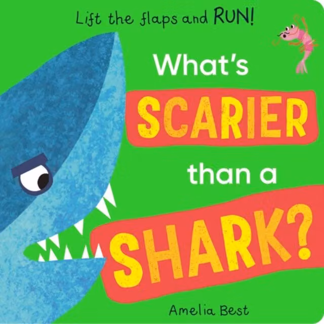 What's Scarier than a Shark? Board Book by Becky Davies, Multicolour