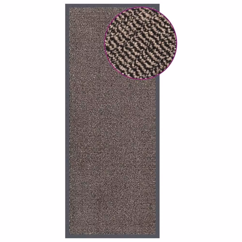 Berkfield Home Durable Tufted Doormat in Brown, W: 60 cm, L: 150 cm – 2