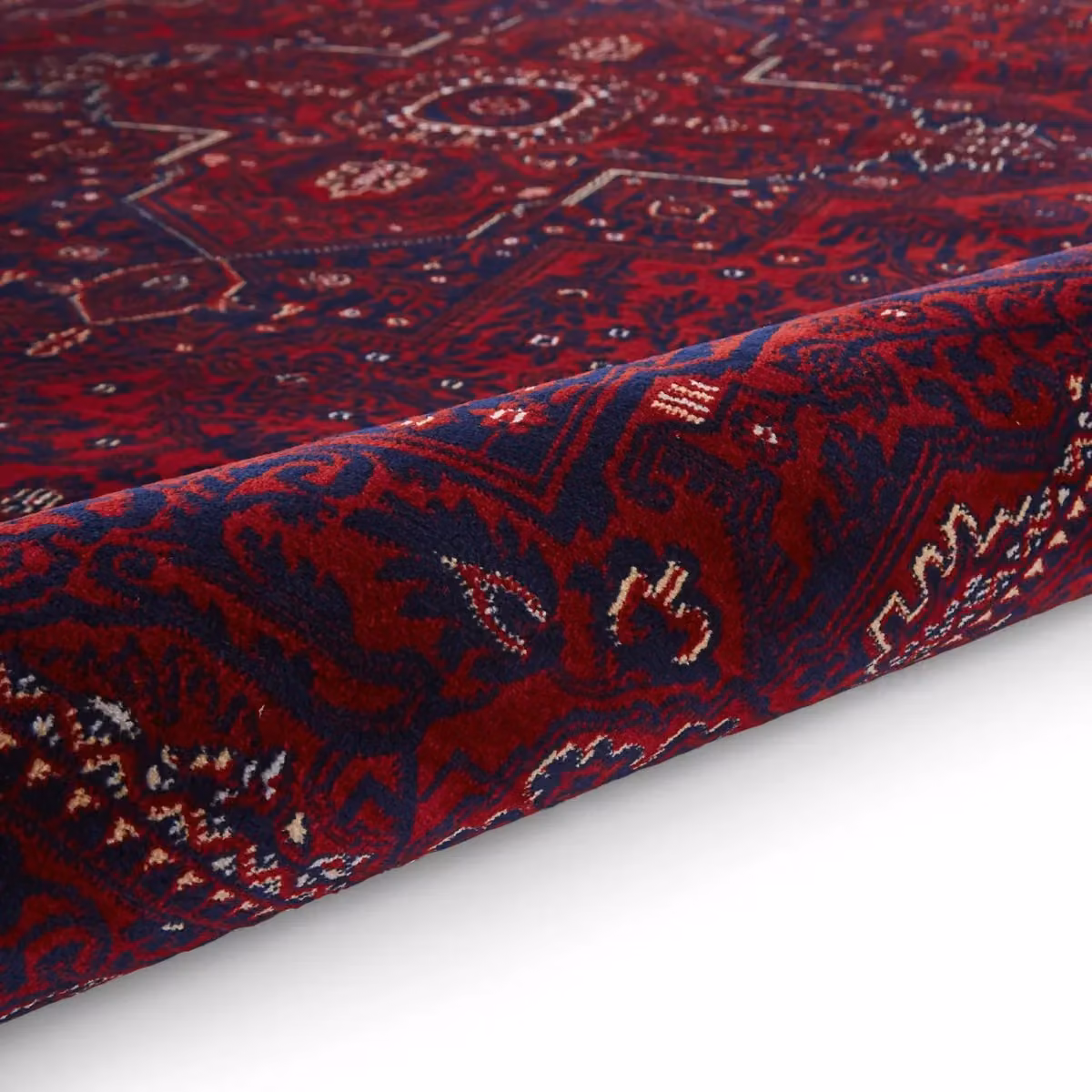The Rug Shop UK Red Border Traditional Polypropylene Easy Care Rectangular Rug W: 240 cm, D: 340 cm – 3