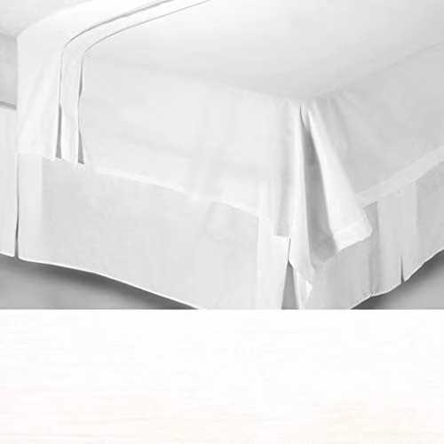 Belledorm 200 Thread Count 100% Egyptian Cotton Fitted Sheet, White, Single, W/D/H: 90 x 200 x 30.48 cm