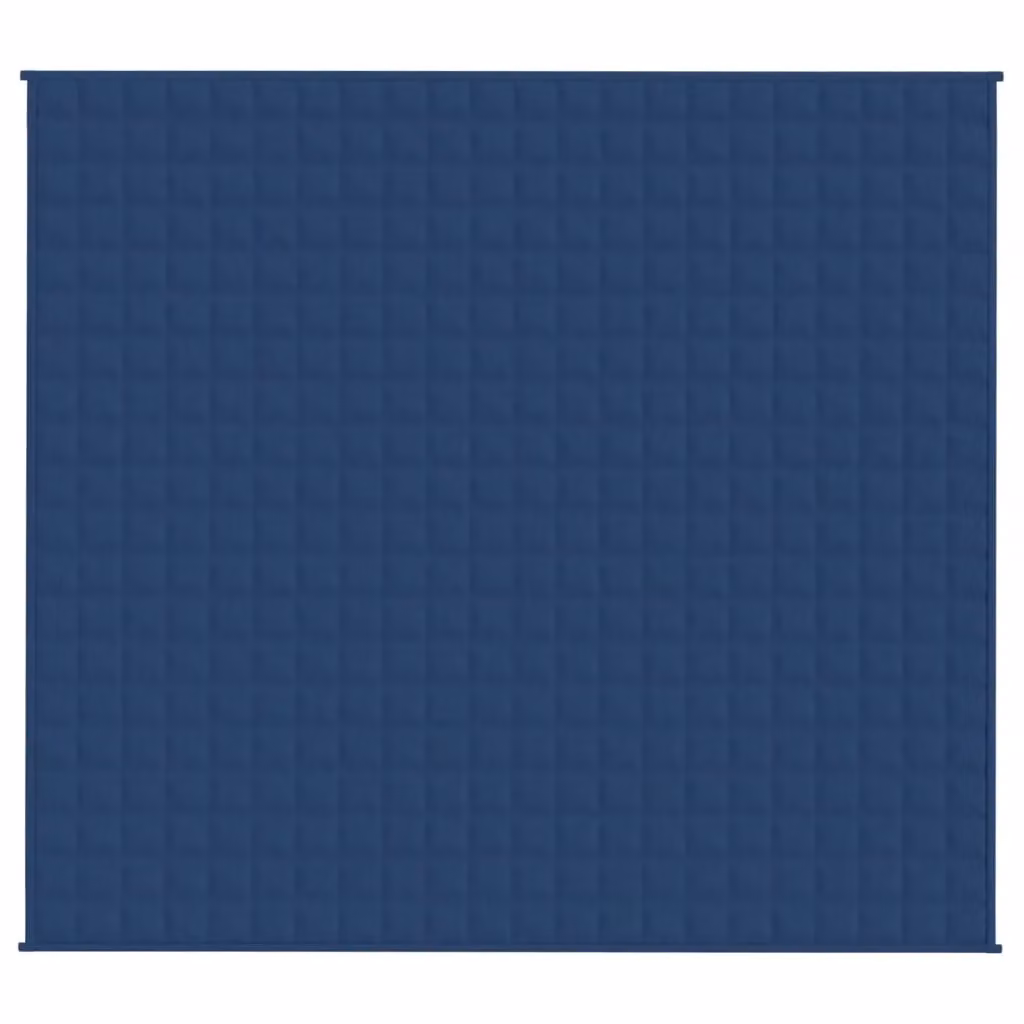 Berkfield Home Blue Weighted Blanket with Glass Beads, W: 200 cm, D: 230 cm, 9 kg – 3