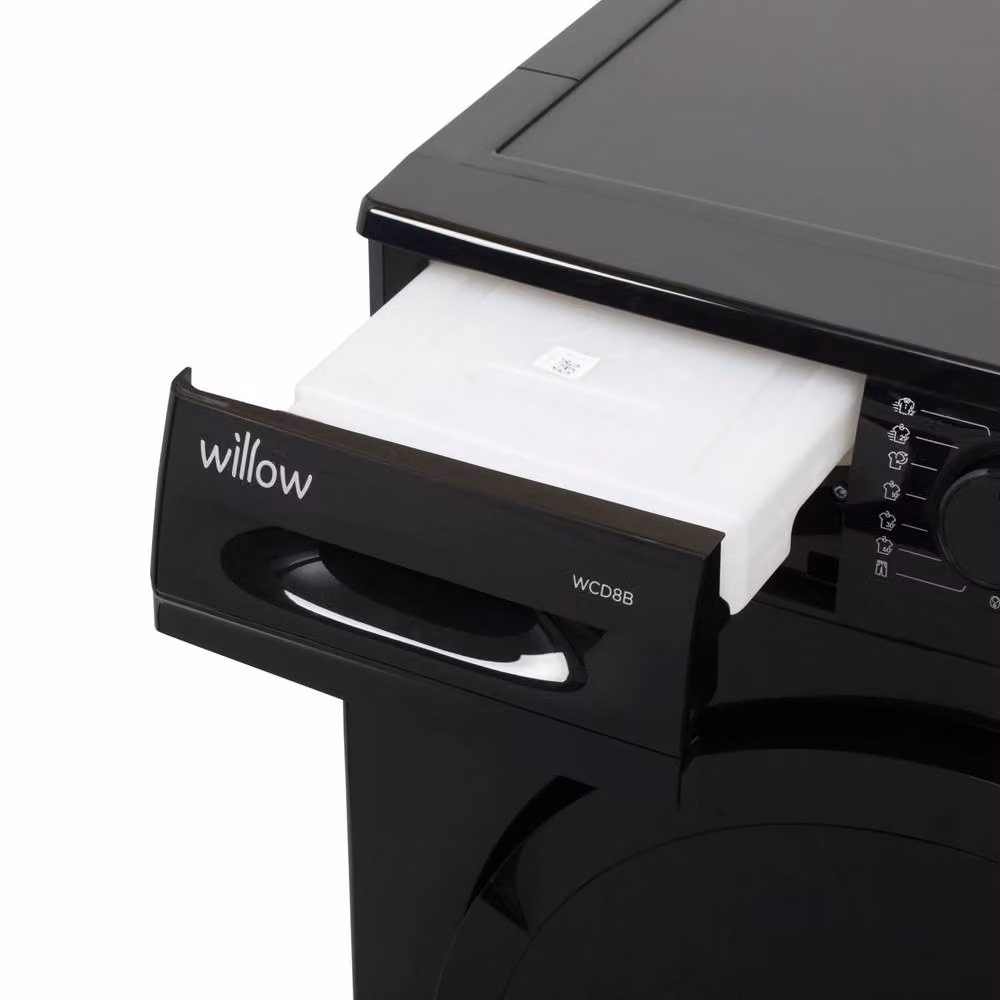Willow Black 8kg Freestanding Condenser Front Loader Dryer – 4