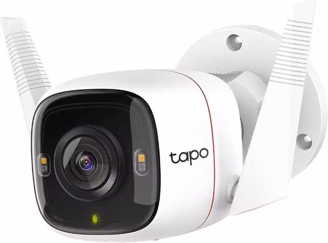 TP-Link Tapo Outdoor Wi-Fi Security Camera in White