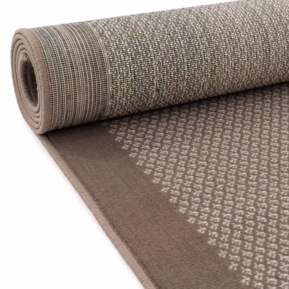 Kukoon Grey Stair Carpet and Custom Size Hallway Runner Rug W: 70 cm, L: 10060 cm – 3
