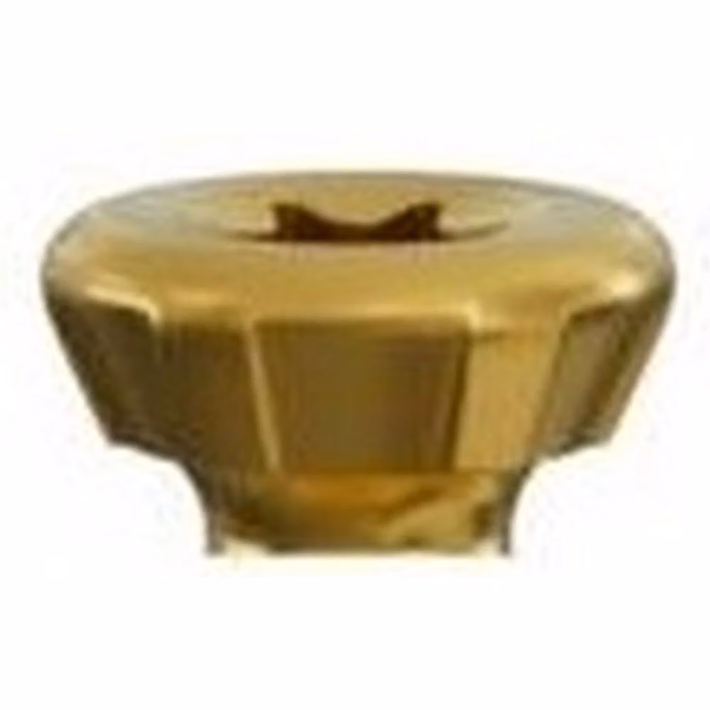 Securfix Gold Galvanised Concrete Countersunk Torx Frame Screws, Pack of 100 – 2