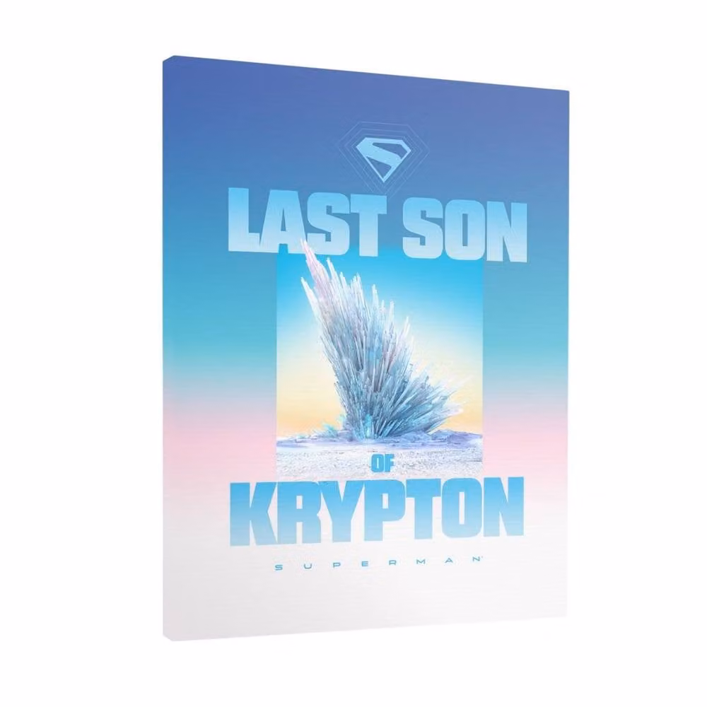 Superman Last Son Of Krypton 2025 Multicolour Graphic Canvas Wall Print – 2