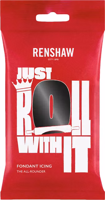 Renshaw Fondant Icing - Jet Black